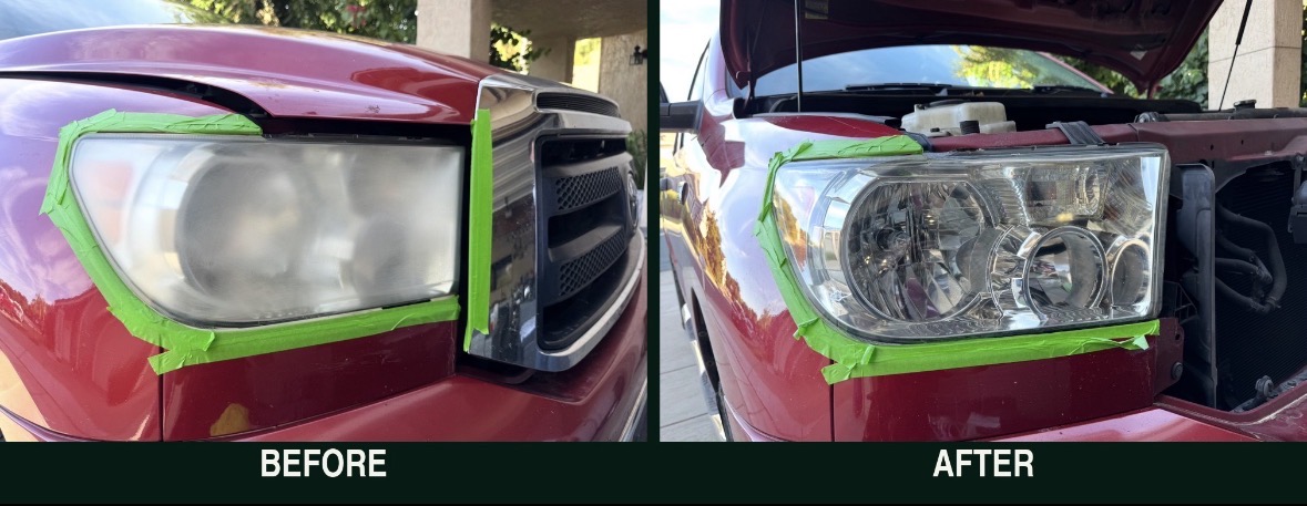 Headlight restoration previous work